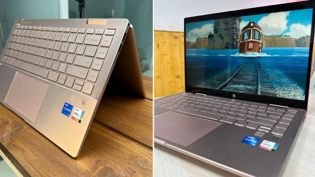 HP Pavilion x360 laptop.