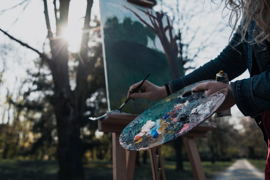 painting, girl, brush, art, colors, palette, creativity, painting, painting, painting, painting, painting, art, creativity, creativity, creativity. techniques of paintings. painting tips